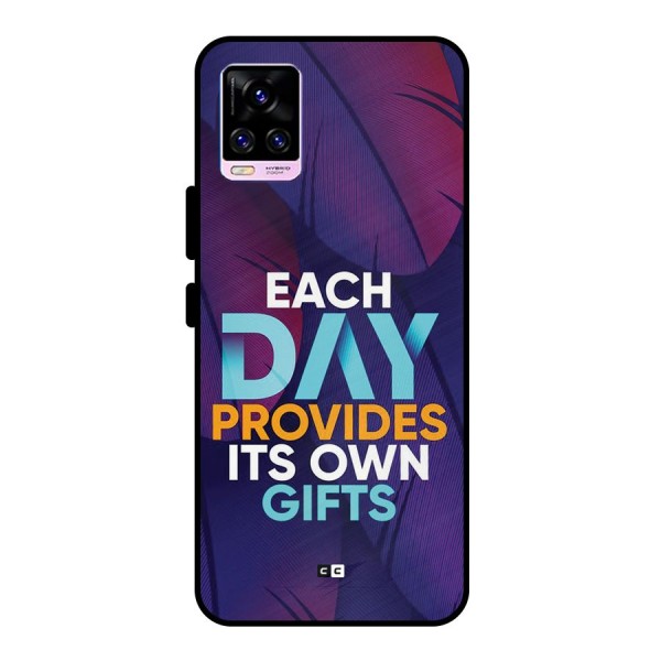 Its Own Gifts Metal Back Case for Vivo V20 Pro