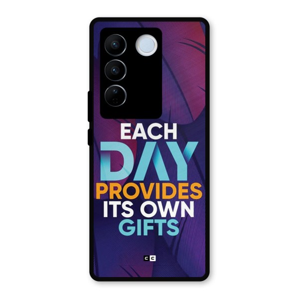 Its Own Gifts Metal Back Case for Vivo V27 Pro