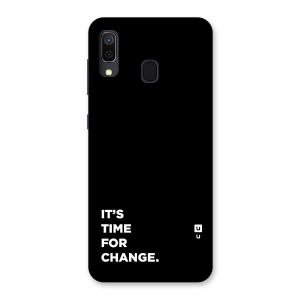 Its Time For Change Back Case for Galaxy A20