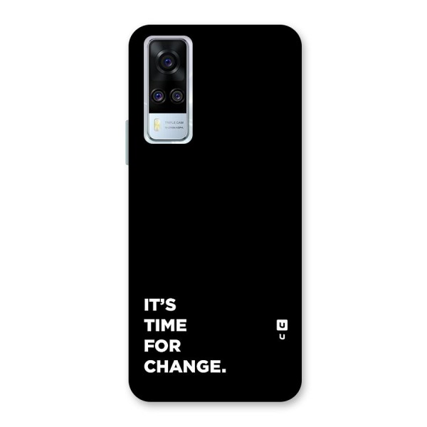 Its Time For Change Back Case for Vivo Y51