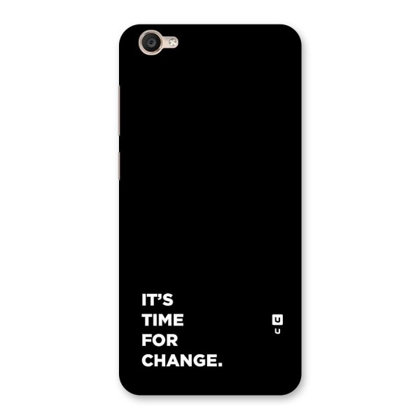 Its Time For Change Back Case for Vivo Y55