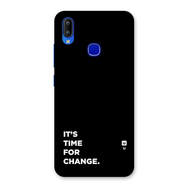 Its Time For Change Back Case for Vivo Y91