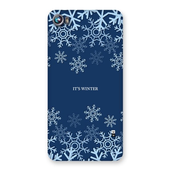 Its Winter Back Case for Canvas Fire 4 (A107)