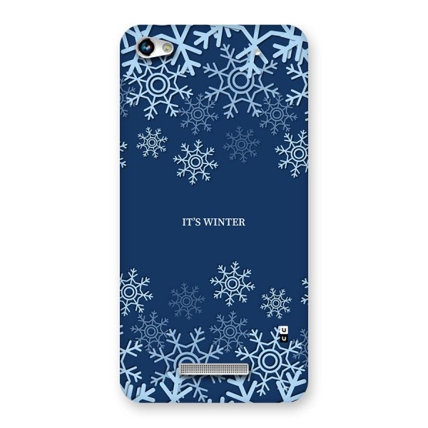 Its Winter Back Case for Canvas Hue 2 A316