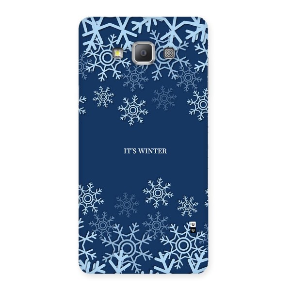 Its Winter Back Case for Galaxy A7