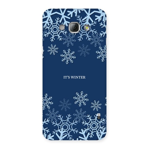 Its Winter Back Case for Galaxy A8