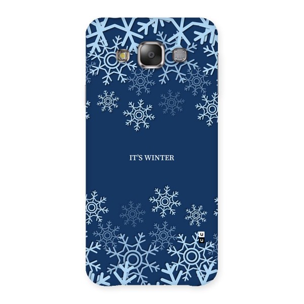 Its Winter Back Case for Galaxy E7