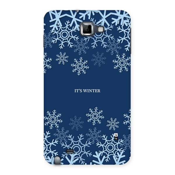 Its Winter Back Case for Galaxy Note