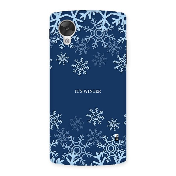 Its Winter Back Case for Google Nexus 5