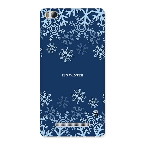 Its Winter Back Case for Mi4i