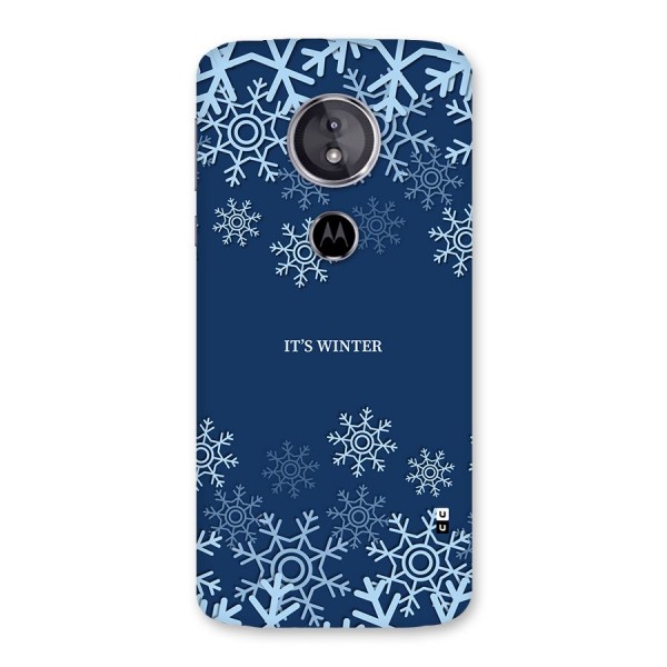 Its Winter Back Case for Moto E5