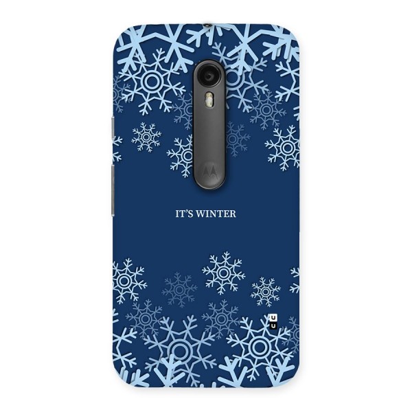 Its Winter Back Case for Moto G3