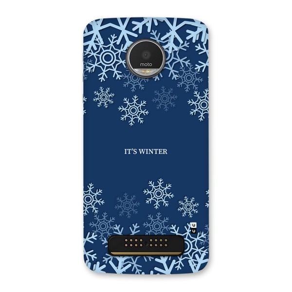 Its Winter Back Case for Moto Z Play