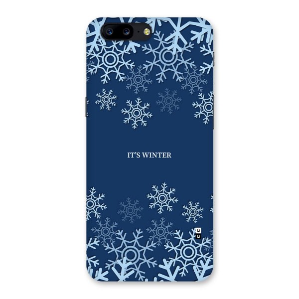 Its Winter Back Case for OnePlus 5