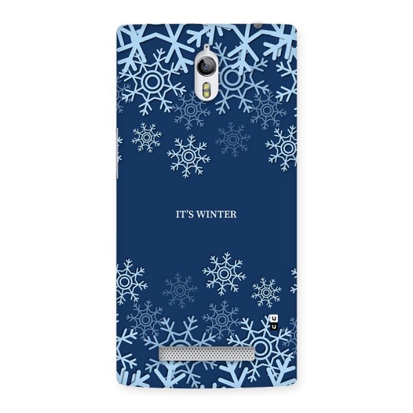 Its Winter Back Case for Oppo Find 7