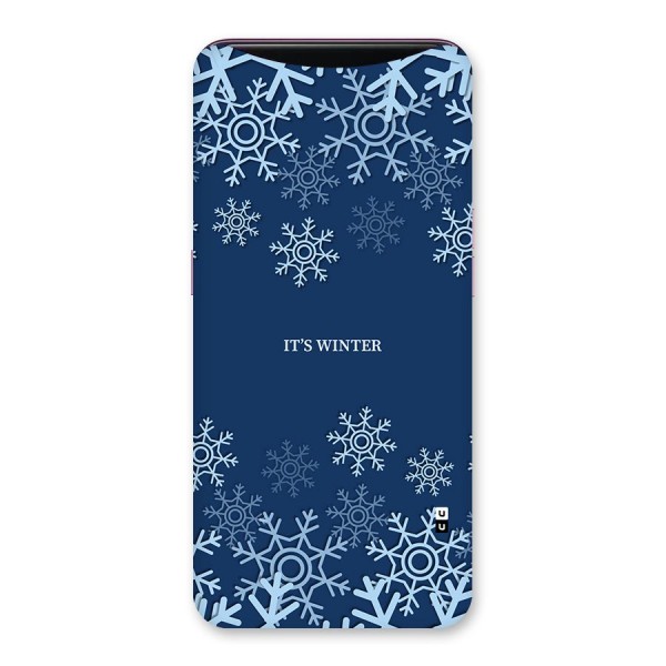 Its Winter Back Case for Oppo Find X