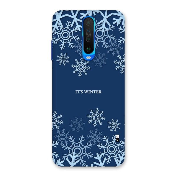 Its Winter Back Case for Poco X2