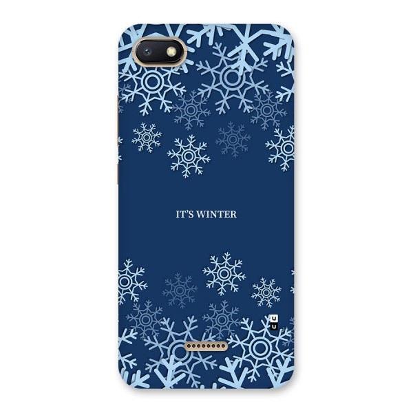 Its Winter Back Case for Redmi 6A