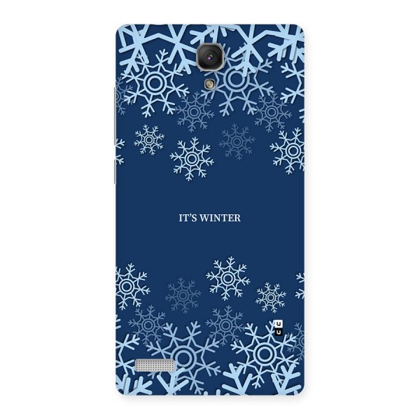 Its Winter Back Case for Redmi Note