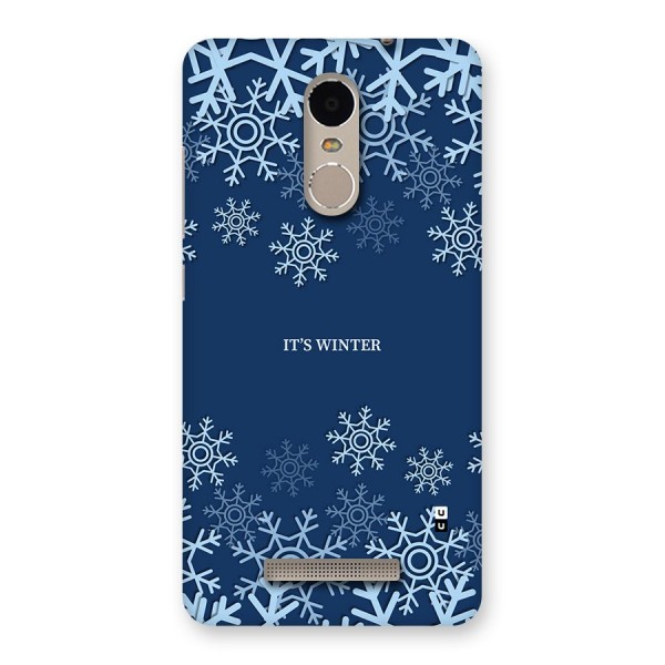 Its Winter Back Case for Redmi Note 3