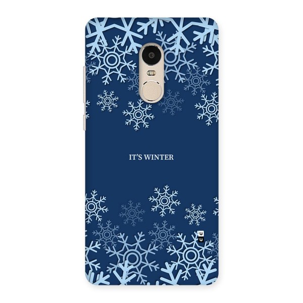 Its Winter Back Case for Redmi Note 4