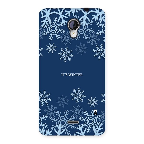 Its Winter Back Case for Unite 2 A106