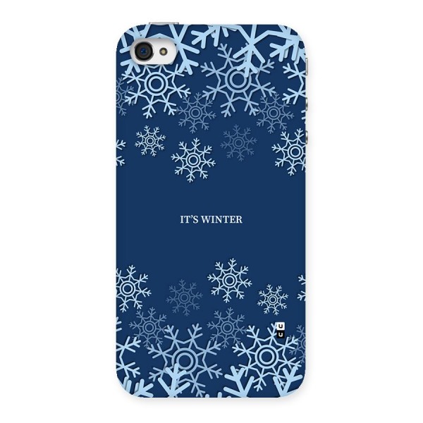 Its Winter Back Case for iPhone 4 4s