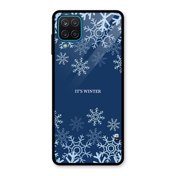 Its Winter Glass Back Case for Galaxy A12