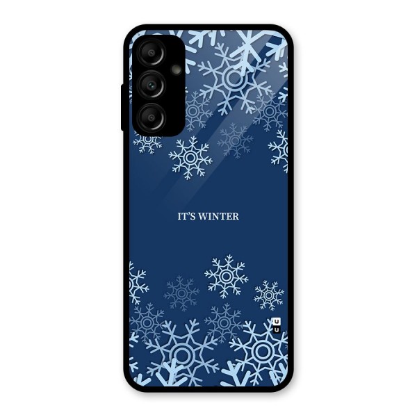 Its Winter Glass Back Case for Galaxy A14 5G