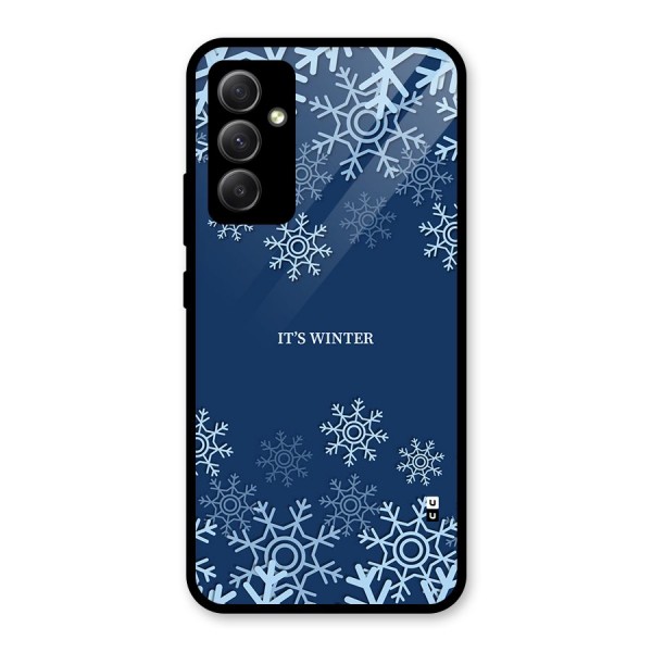 Its Winter Glass Back Case for Galaxy A34