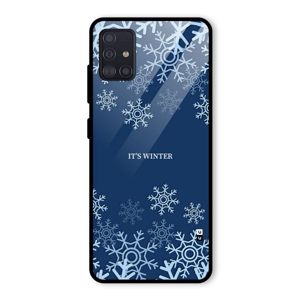 Its Winter Glass Back Case for Galaxy A51