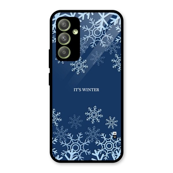 Its Winter Glass Back Case for Galaxy A54