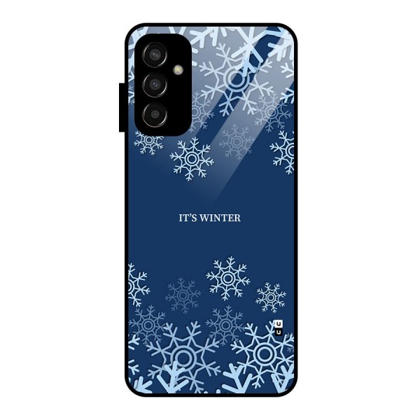 Its Winter Glass Back Case for Galaxy F13