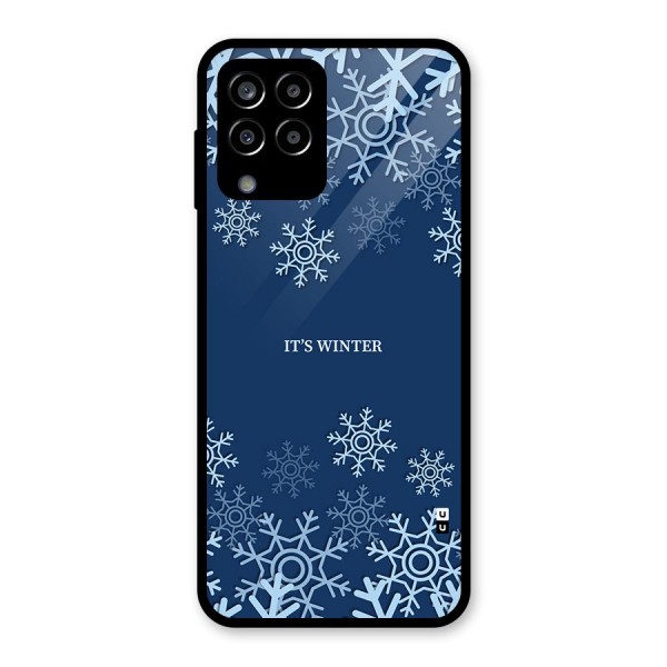 Its Winter Glass Back Case for Galaxy M33