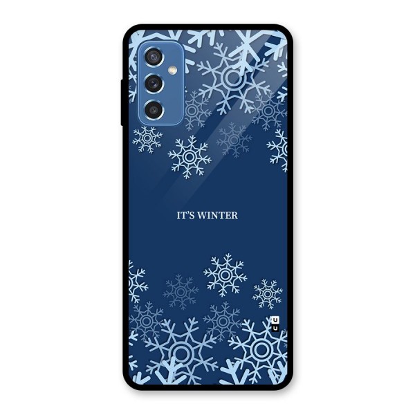 Its Winter Glass Back Case for Galaxy M52 5G