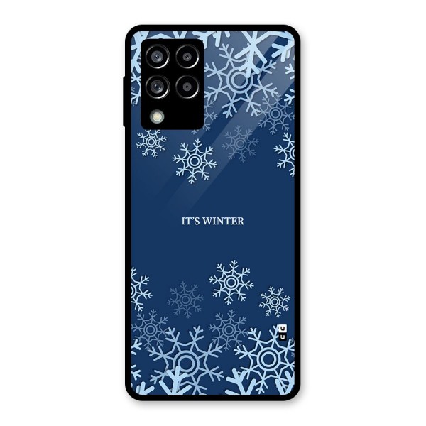 Its Winter Glass Back Case for Galaxy M53 5G