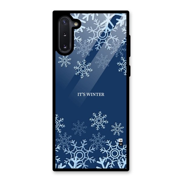 Its Winter Glass Back Case for Galaxy Note 10