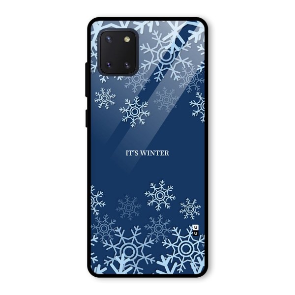 Its Winter Glass Back Case for Galaxy Note 10 Lite