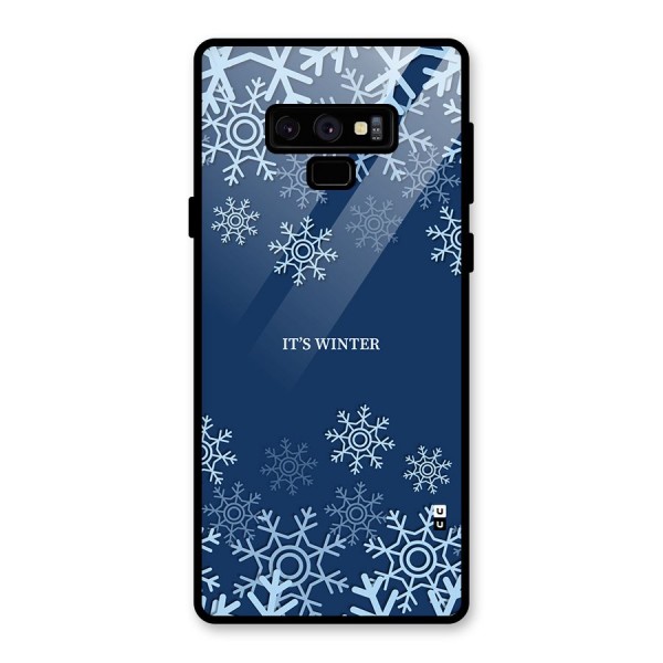 Its Winter Glass Back Case for Galaxy Note 9