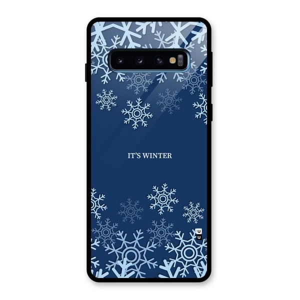 Its Winter Glass Back Case for Galaxy S10