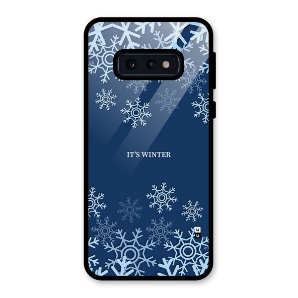 Its Winter Glass Back Case for Galaxy S10e