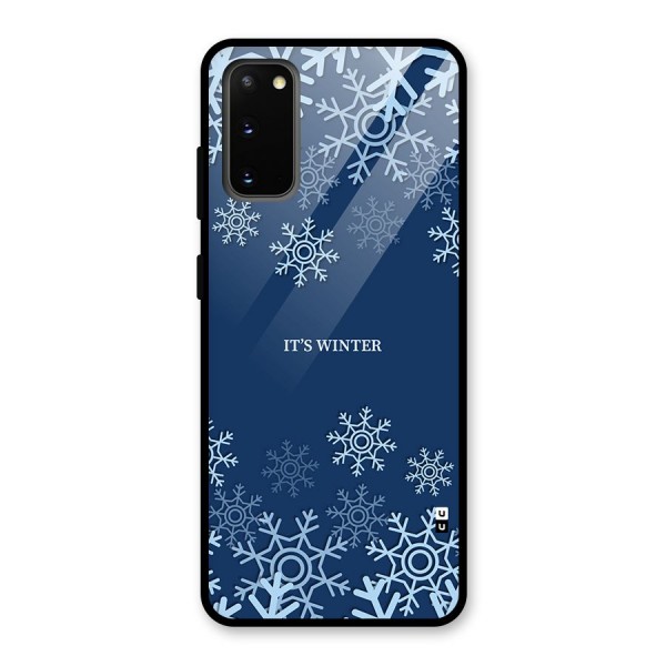 Its Winter Glass Back Case for Galaxy S20