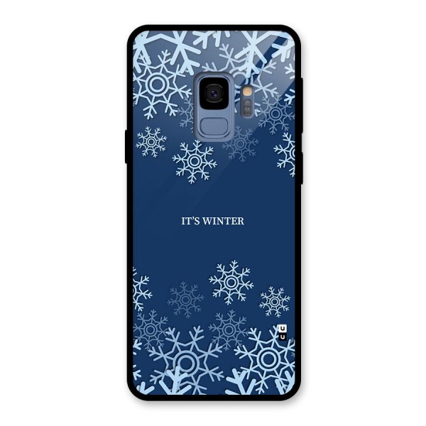 Its Winter Glass Back Case for Galaxy S9