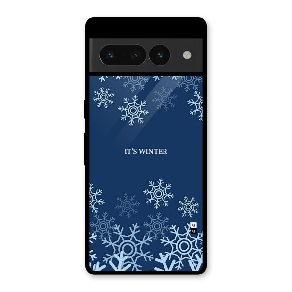 Its Winter Glass Back Case for Google Pixel 7 Pro