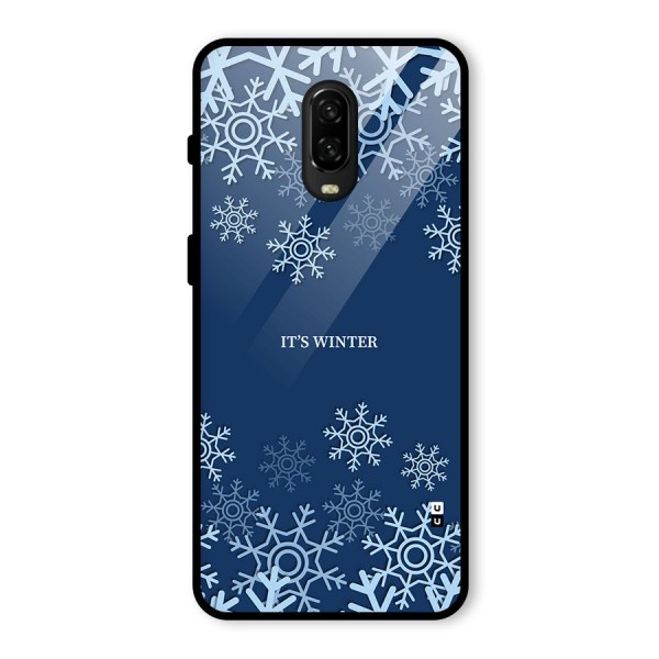 Its Winter Glass Back Case for OnePlus 6T