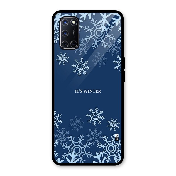 Its Winter Glass Back Case for Oppo A52