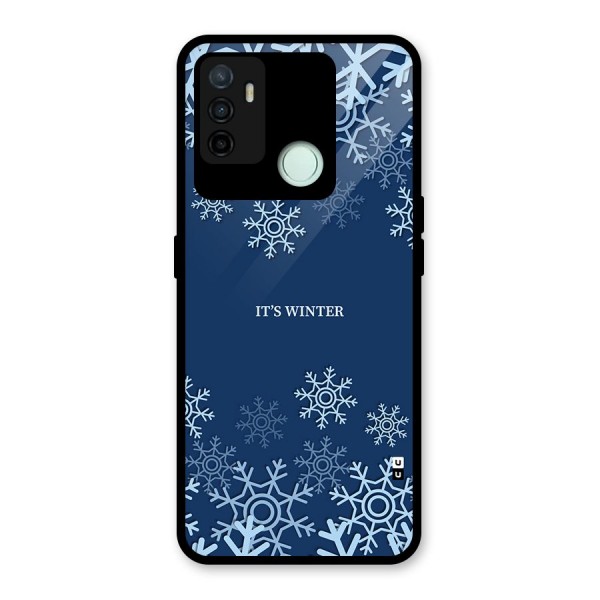 Its Winter Glass Back Case for Oppo A53