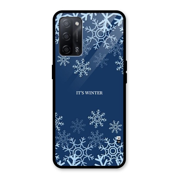 Its Winter Glass Back Case for Oppo A53s 5G