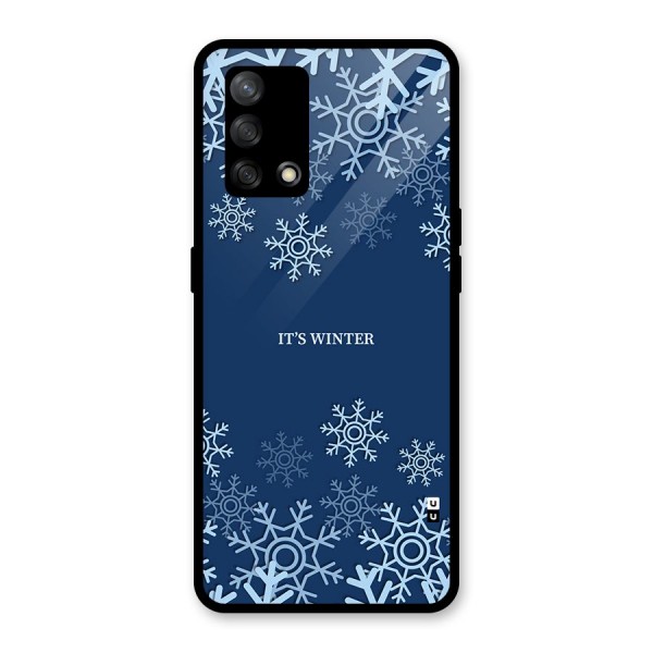 Its Winter Glass Back Case for Oppo F19