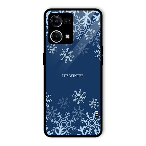 Its Winter Glass Back Case for Oppo F21 Pro 4G